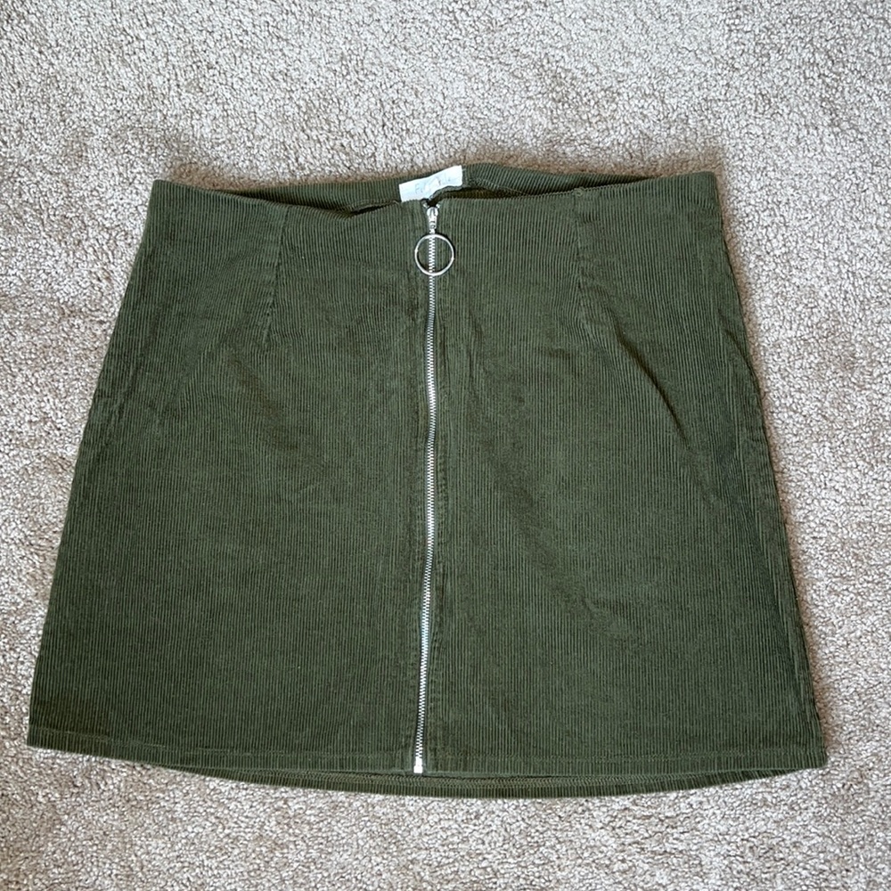 Francesca’s Cord Skirt